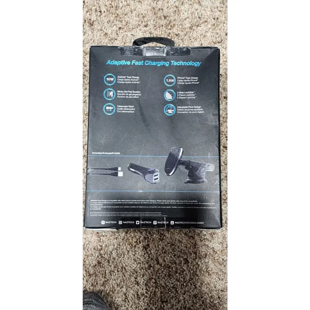 MAGBUDDY WIRELESS CHARGING DASH MOUNT – NAZTECH